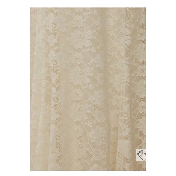 Torrid Ivory Lace Capelet Wedding Dress Sz.16 NWT - Picture 5 of 9